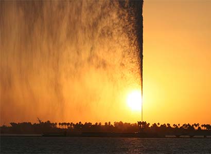 Guide-fountains